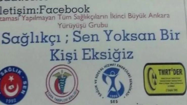 Ataması yapılmayan sağlık çalışanları 11 Nisan'da Ankara'da buluşuyor