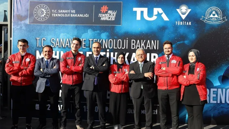 Atasever'in uzay yolculuğu Kayseri'de canlı yayınlanacak