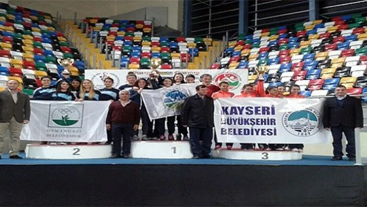 Atletizm takımı 3. oldu