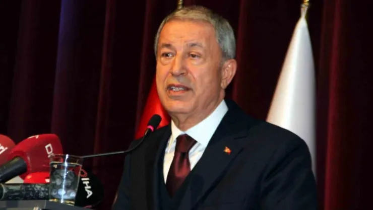 Bakan Akar: 'Ermeni meselesi siyasi bir araç olarak kullanılmaktadır'