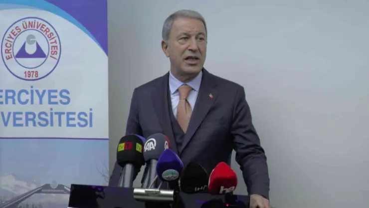 Bakan Akar: 'Kayserililer her zaman her konuda devletin yanında olmuşlardır'