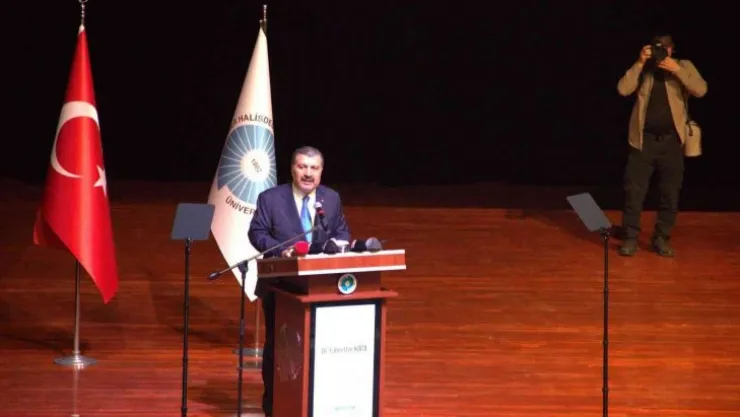 Bakan Koca, öğrencilerle buluştu