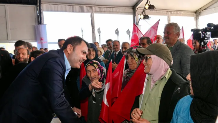 Bakan Kurum, 'Yalnızca konut projesi değil, sosyal devletin zirvesi'