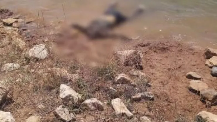 Baraj içinde ceset bulundu