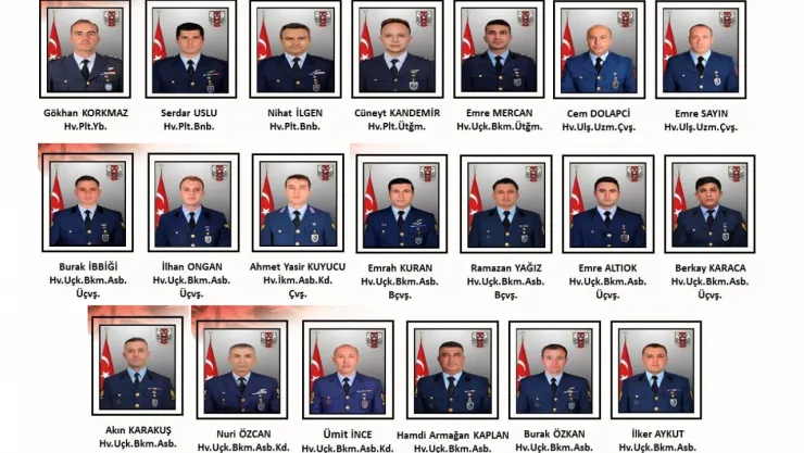 Başın sağolsun Türkiye: 20 Şehidimizin Adı Belli Oldu