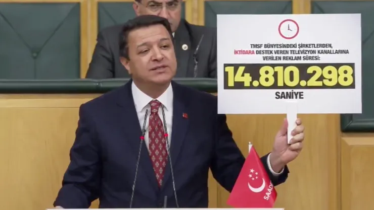 Başkan Arıkan, 'İktidar, medyayı sansürle kontrol altında tutuyor'