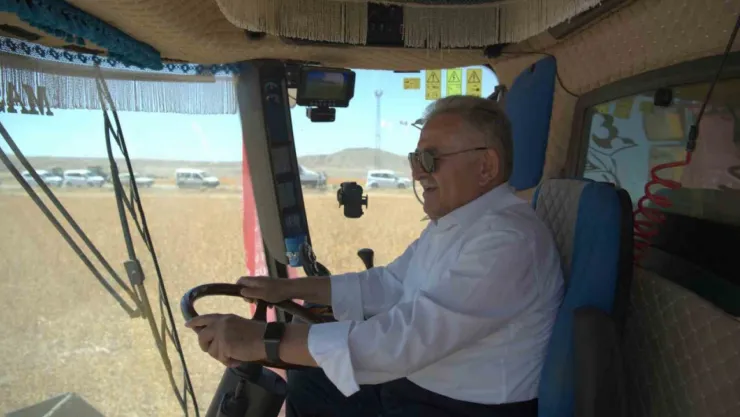 Başkan Büyükkılıç: 'Çiftçinin en güçlü destekçisi olarak Türkiye'ye örnek oluyoruz'