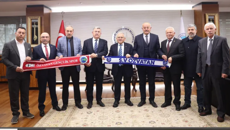 Başkan Büyükkılıç'a ziyaret trafiği: Birlik beraberlik vurgusu