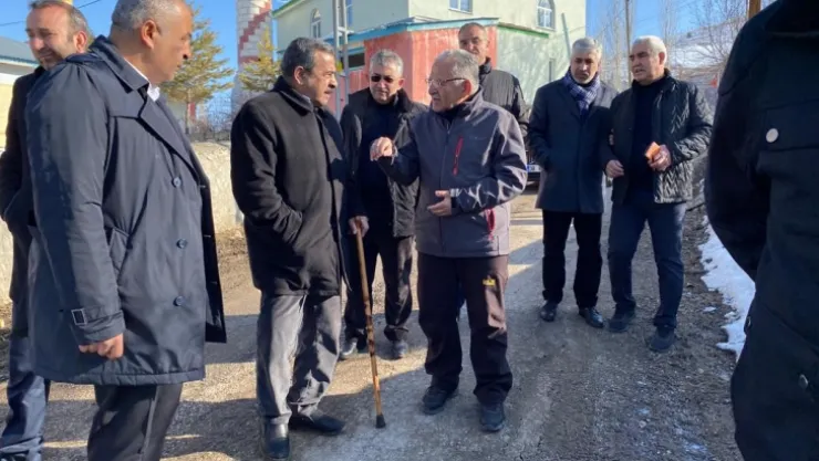 Başkan Büyükkılıç, Sarız'da incelemelerde bulundu