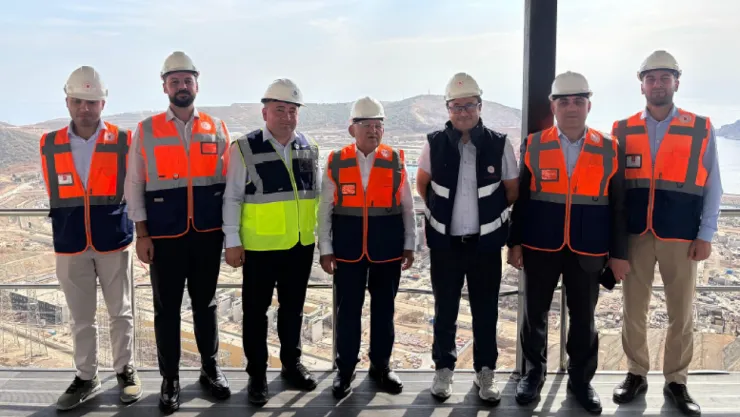 Başkan Büyükkılıç'tan Akkuyu Nükleer Santrali'ne teknik inceleme
