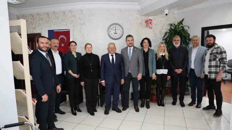 Başkan Büyükkılıç'tan STK ziyaretleri