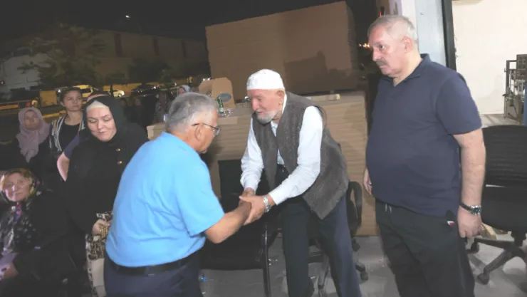 Başkan Büyükkılıç'tan Yanan Fabrikaya 'Geçmiş Olsun' Ziyareti