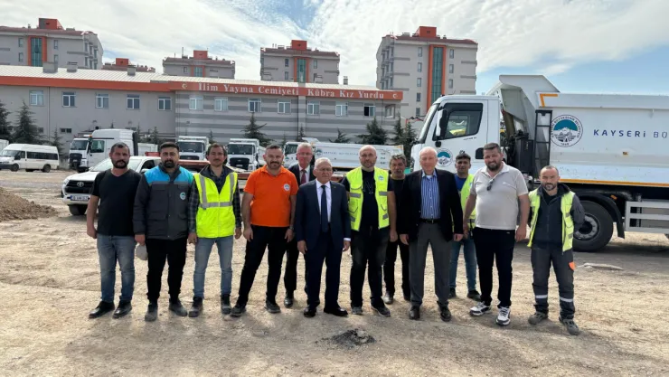 Başkan Büyükkılıç, trafiği rahatlatacak kavşakta incelemeler yaptı
