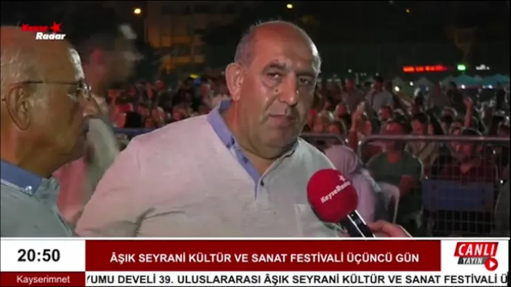 Başkan Cebeci, 'İstanbul'dan Develi'ye Seyrani'yi anmaya geldik'