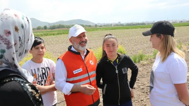 Başkan Çolakbayrakdar, 'Kocasinan, şehrin merkezinde tarımsal üretimle Türkiye'ye model olduk'