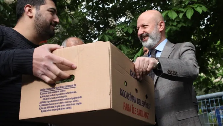 Kocasinan'dan organik domates fidesi dağıtım etkinliğine davet
