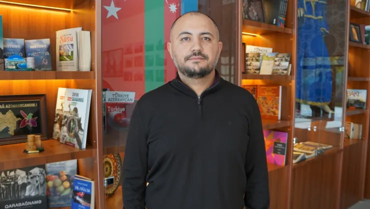 Başkan Ganbarov, 'Azerbaycan bayrağı asla inmeyecek'