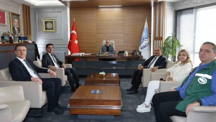 Başkan Özdoğan'a hayırlı olsun ziyareti