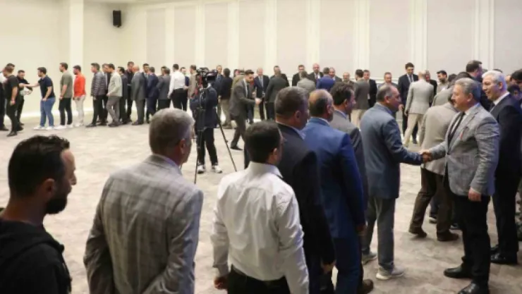 Başkan Palancıoğlu, mesai arkadaşlarıyla bayramlaştı