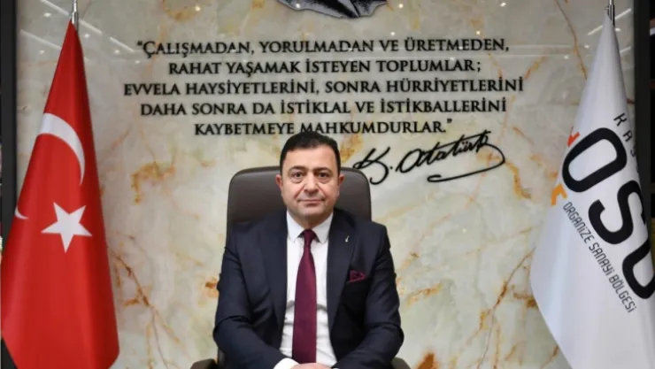 Başkan Yalçın'dan, OSB Yıldızları Listesinde Yer Alan Firmalara tebrik