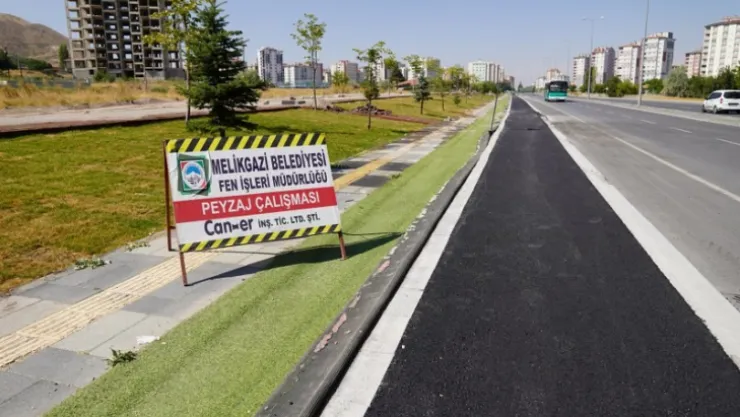 Belsin bölgesine 20 bin metrekare yeşil alan kazandırılıyor