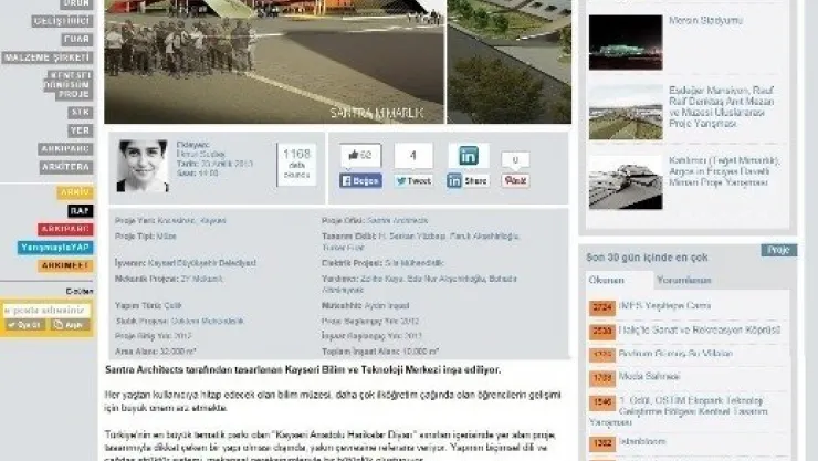 Bilim Merkezi'nin Mimarisine Tam Not 