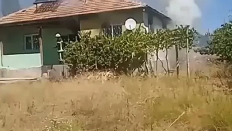 Boztepe Mahallesi'nde yangın