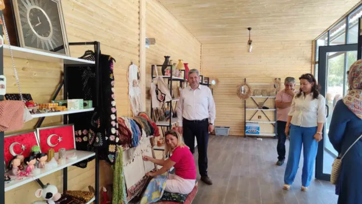 Bünyan Cam Terası Girişinde Satış Noktası Hizmete Açıldı