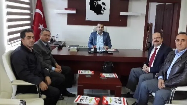 Bünyan Dostları Grubu Derneği'nden Kaymakam Muhammed Lütfi Kotan'a ziyaret