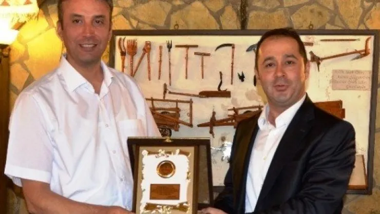 Bünyan İlçe Milli Eğitim Müdürü Ayhan Vural'a Veda Yemeği