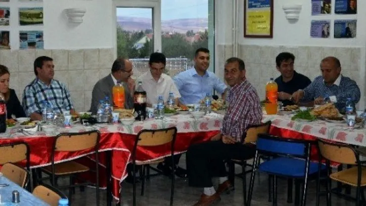 Bünyan Protokolü Askerlerle Biraraya Geldi