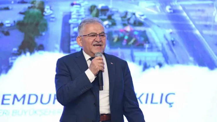 Başkan Büyükkılıç: 'Aşk ile çalışan yorulmaz'
