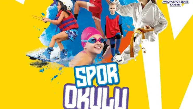3'üncü Yaz Dönemi Spor Okulları kayıtları devam ediyor