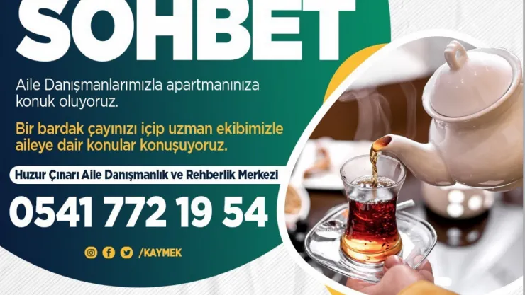 KAYMEK, 'Bir Demlik Sohbet' ile evlere konuk oluyor