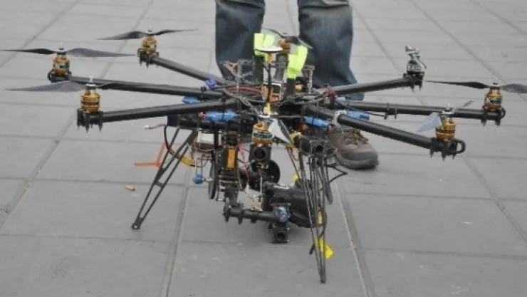 Büyükşehir'in Faaliyetleri Havadan Görüntülendi 