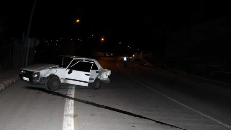 Buzlanma 2 kazaya yol açtı: 1 yaral