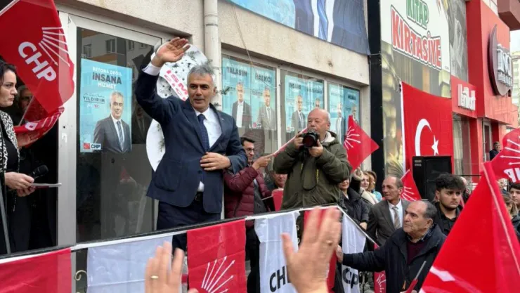 CHP Talas adayı Hacı İbrahim Yıldırım ikinci seçim bürosunu açtı