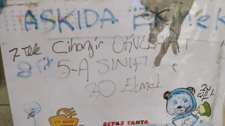 Cihangir Okulları'ndan örnek davranış