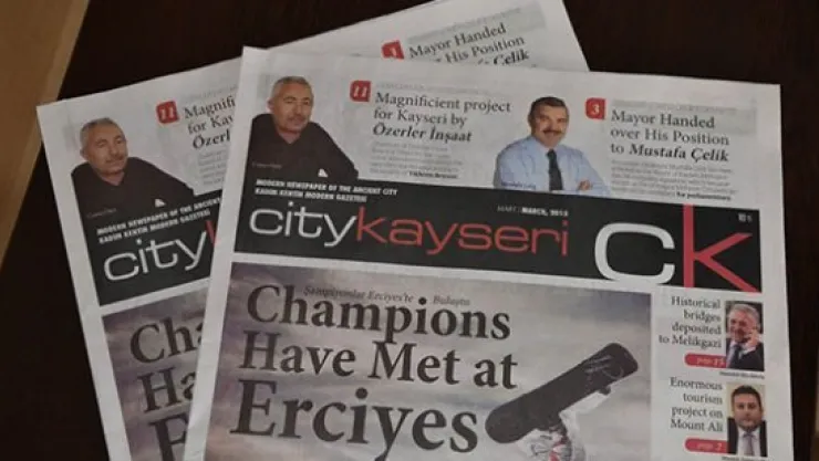City Kayseri Gazetesi'nin ikinci sayısı çıktı