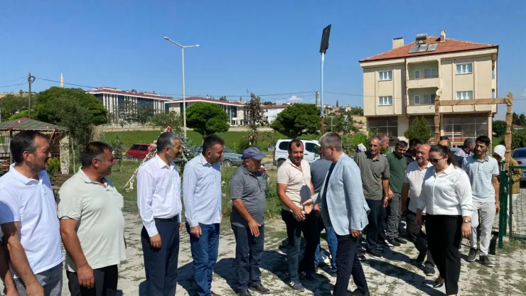 Çopuroğlu, 'Sahada, milletimizle omuz omuzayız'