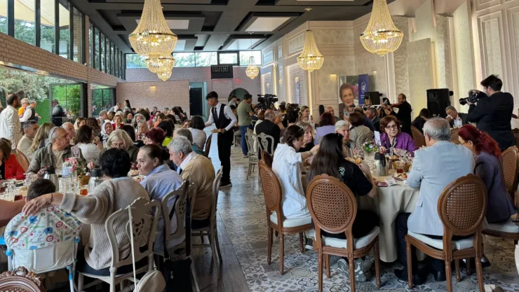 ÇYDD mensupları kahvaltıda buluştu