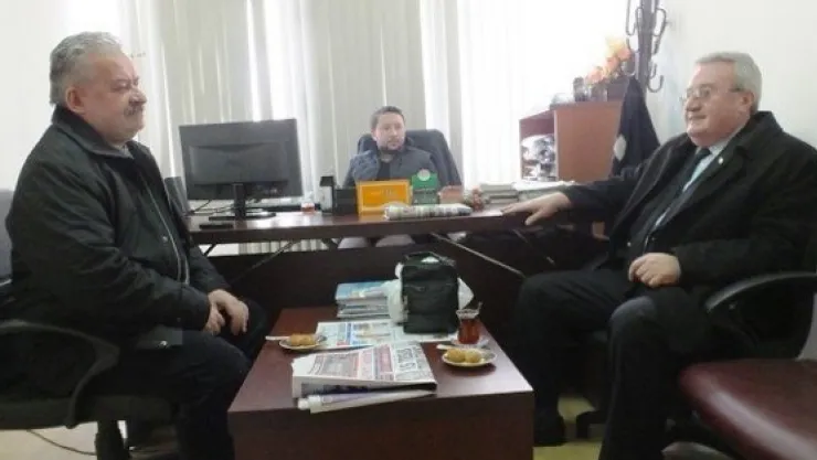  DEMOKRAT PARTİ MELİKGAZİ BELEDİYE BAŞKAN ADAYI GÜNDÜZ GAZETEMİZİ ZİYARET ETTİ