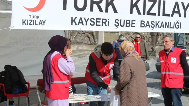 Deprem Haftasında kan bağışının önemi anlatıldı