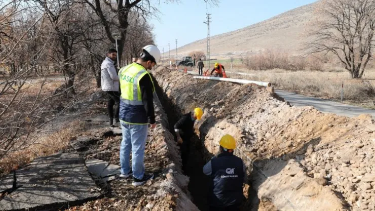 Develi'ye 1 milyon 161 bin liralık içme suyu şebekesi