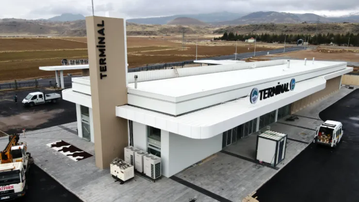 Develi'ye Yeni Terminal Binası Hizmete Hazır