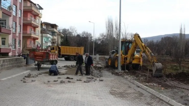 DEVLİ BELEDİYESİ' ALT YAPI ATAĞINDA 