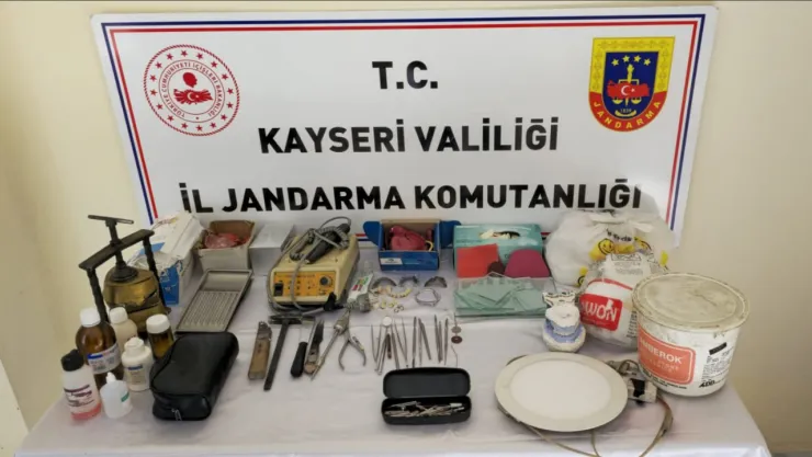 Diplomasız ve ruhsatsız olarak diş kliniği açan şüpheliye işlem başlatıldı