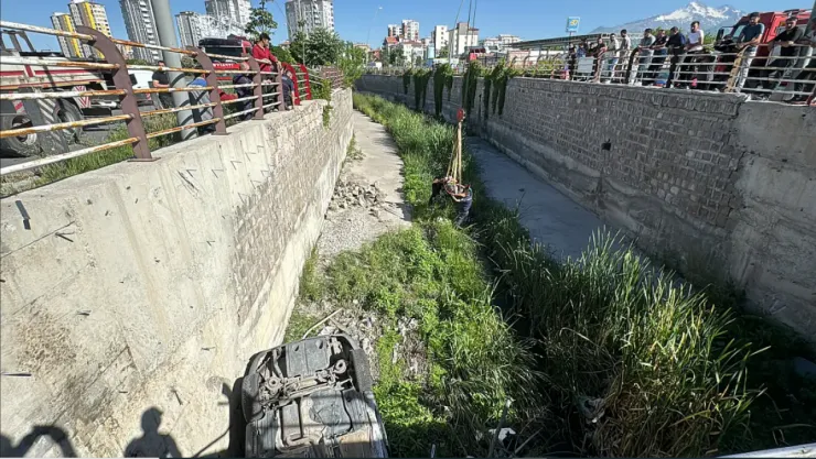 Dolambaçlı kanal bir araca daha mezar oldu