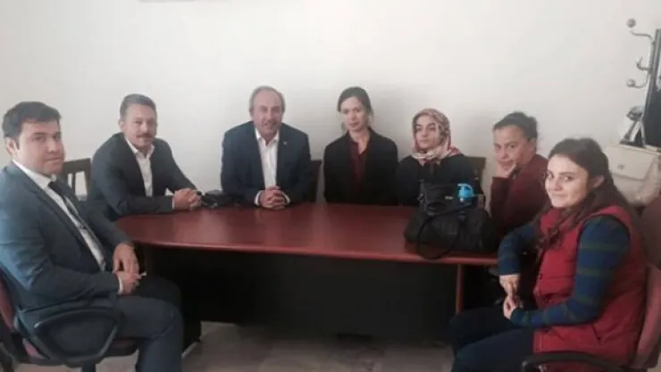 Eğitim Bir Sen Kayseri Şubesi Sarız'daki okulları ziyaret etti