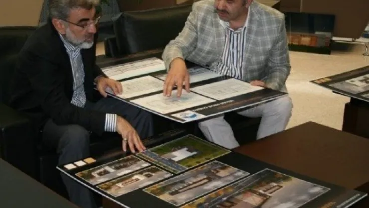 Enerji Ve Tabii Kaynaklar Bakanı Taner Yıldız'dan Başkan Mustafa Çelik'e Hayırlı Olsun Ziyareti 